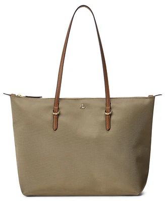 Lauren Ralph Nylon Medium Keaton Tote Bag