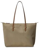 Lauren Ralph Nylon Medium Keaton Tote Bag