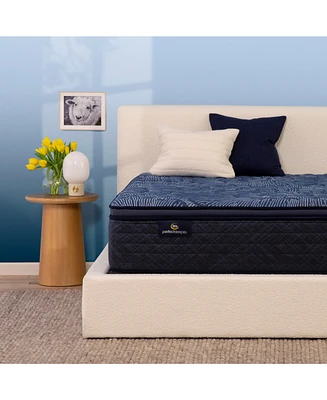 Serta Perfect Sleeper Cobalt Calm 14" Firm Pillow Top Mattress-Twin