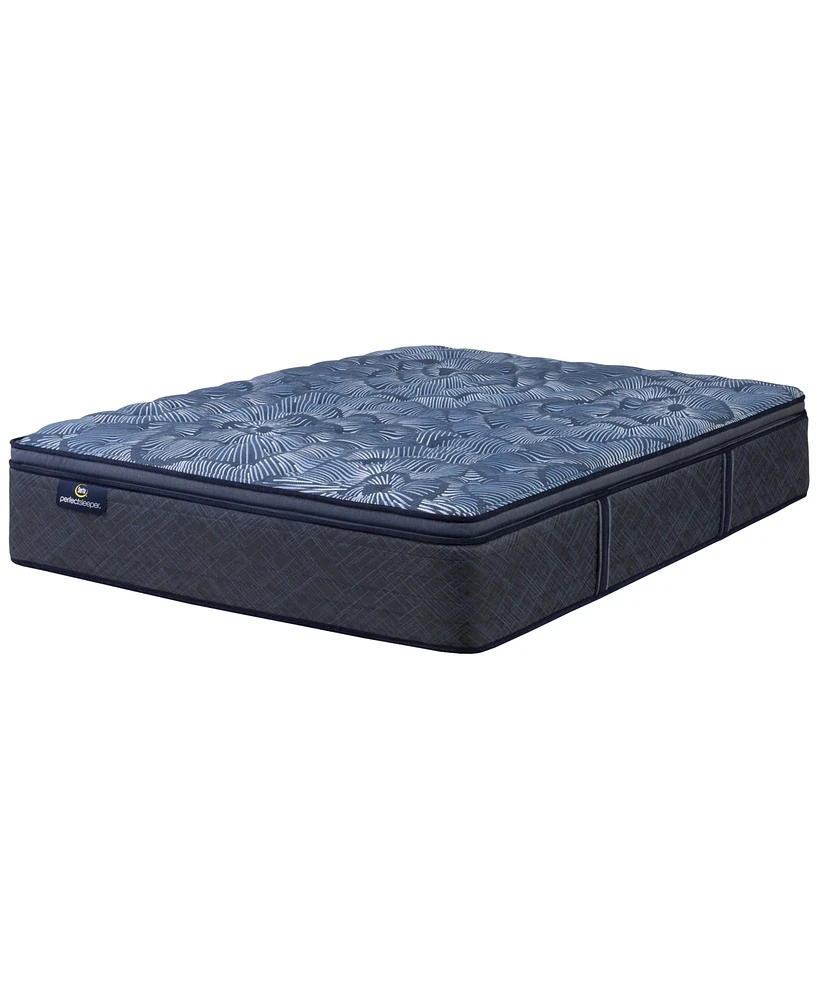 Serta Perfect Sleeper Cobalt Calm 15" Plush Pillow Top Mattress-King