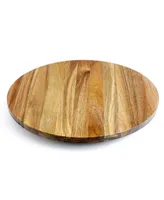 over&back Acacia Wood Lazy Susan