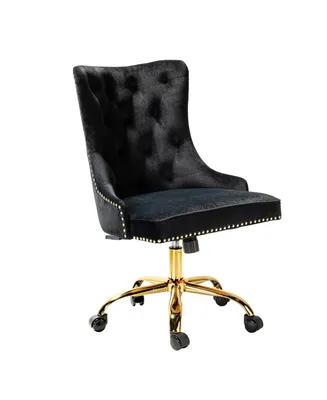 Hulala Home Adelaida Contemporary Task Chair with Tufted Back