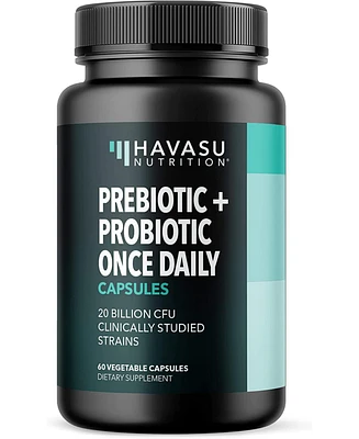 Havasu Nutrition Prebiotic and Probiotic Capsules, Havasu Nutrition, 60ct