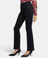 Nydj Women's High Rise Marilyn Straight Hollywood Waistband Jeans