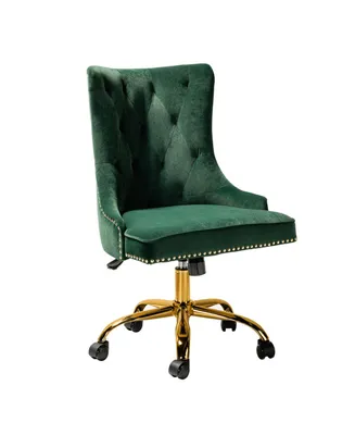 Hulala Home Adelaida Contemporary Task Chair with Tufted Back