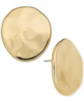 Style & Co Hammered Circular Stud Earrings, Created for Macy's