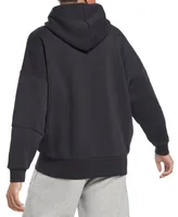 Reebok Women's Lux Oversized Sweatshirt Hoodie, A Macy's Exclusive