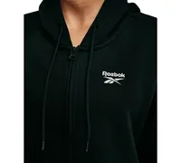 Reebok Women's French Terry Zip-Front Hoodie