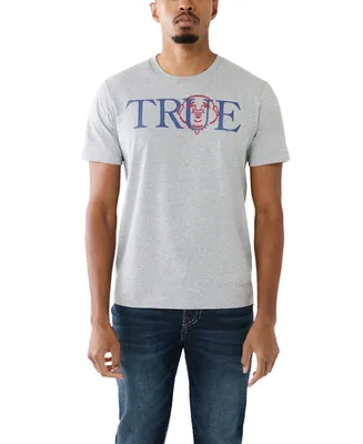 True Religion Men's Face Short Sleeve T-shirt