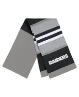 Women's Wear by Erin Andrews Las Vegas Raiders Stripe Glove and Scarf Set