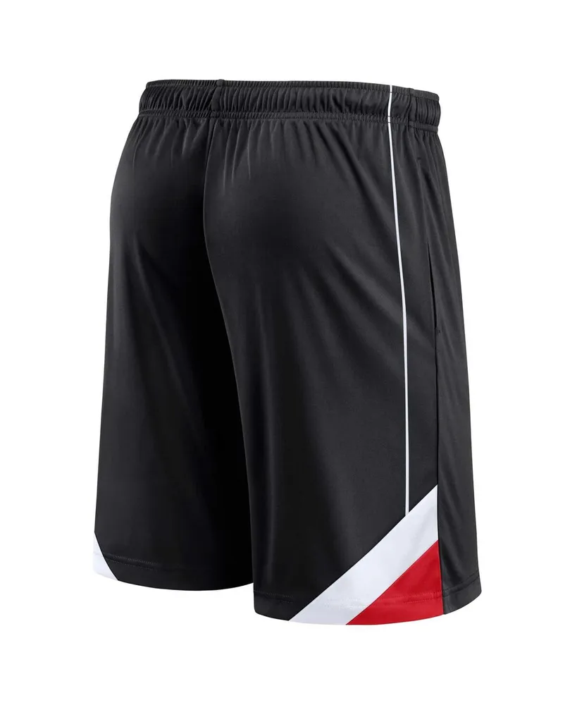 Men's Fanatics Black Portland Trail Blazers Slice Shorts