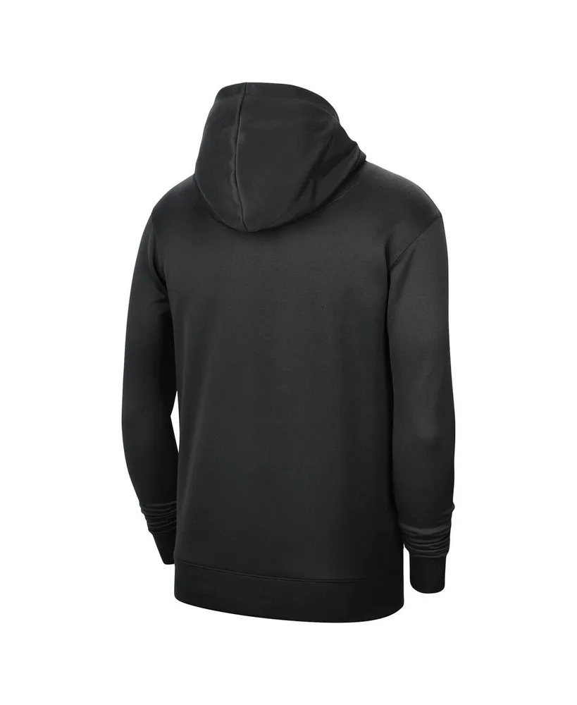 Men's and Women's Nike Black Chicago Bulls 2023/24 Performance Spotlight On-Court Practice Pullover Hoodie