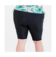 Calypsa Plus Long Bike Swim Shorts