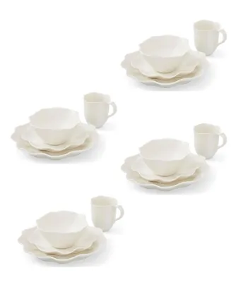 Portmeirion Sophie Conran Floret 16 Dinnerware Set, Service for 4