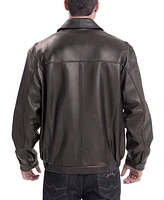 Bgsd Men Derrick Leather Bomber Jacket