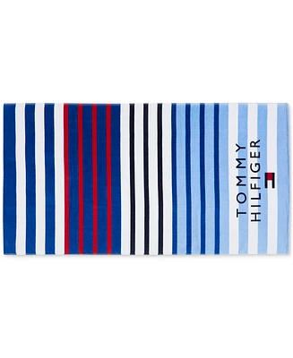 Tommy Hilfiger Mixed Breton Beach Towel, 36" x 70"