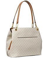 Michael Kors Kensington Large Logo Shoulder Tote