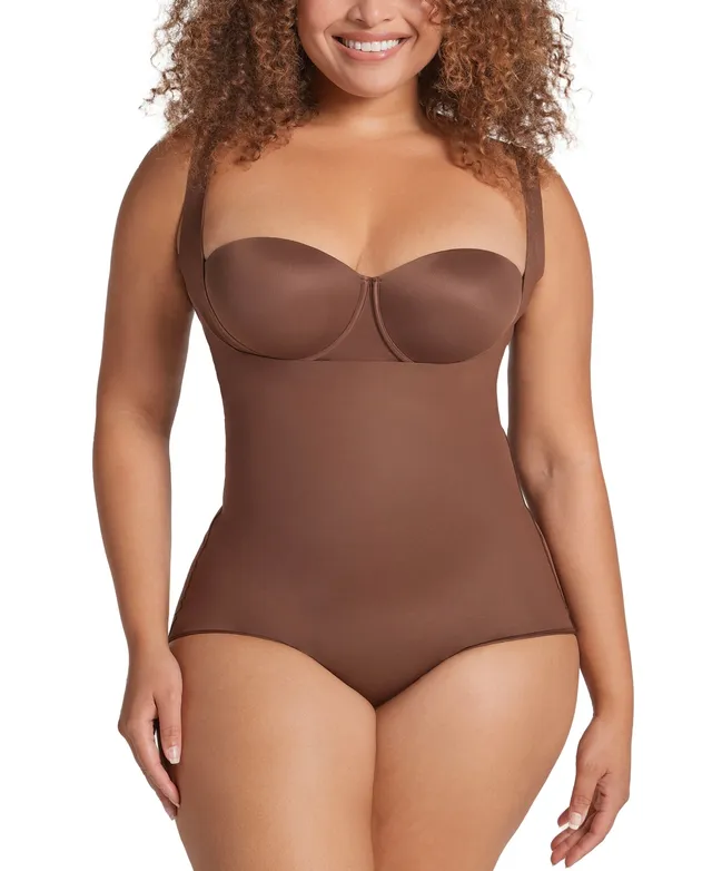 This mid-thigh bodysuit shaper is made with our trademark DuraFit