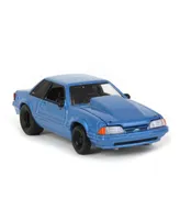 Greenlight 1/64 Ford Mustang Blue Drag Car, Lp Diecast Exclusive