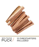 Wolfgang Puck Premium Hardwood Pellets for Smokers & Pellet Grills, 100% All-Natural Wood, Includes: Oak, Apple & Charcoal (Traditional Selection)
