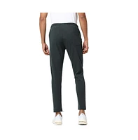 Campus Sutra Men's Forest Green Basic Casual Joggers