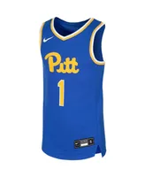 Big Boys Nike #1 Royal Pitt Panthers Replica Team Basketball Jersey