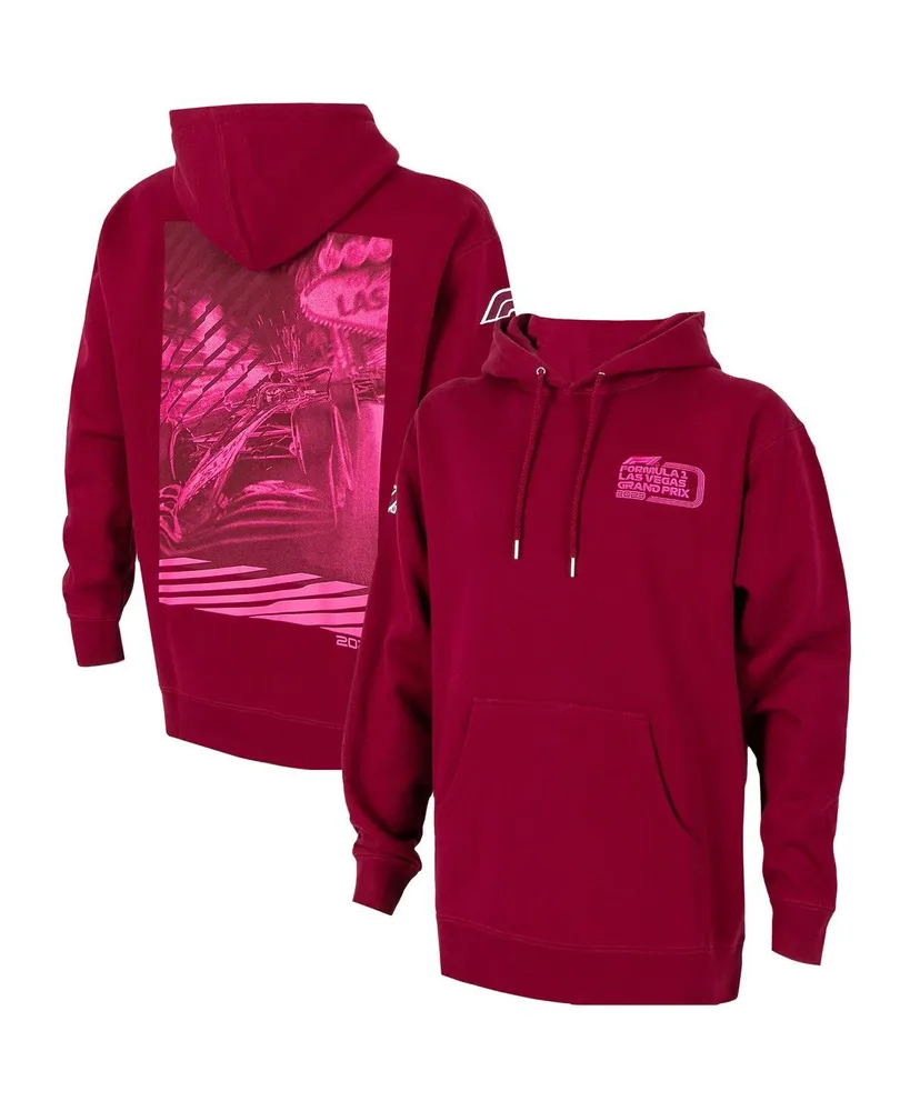 Men's and Women's Pink Formula 1 2023 Las Vegas Grand Prix Mood Pullover Hoodie