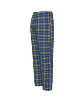 Men's Concepts Sport Blue, Gold St. Louis Blues Arctic T-shirt and Pajama Pants Sleep Set