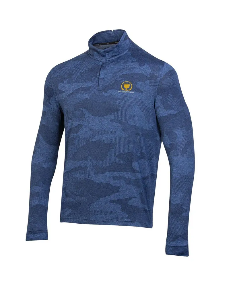 Ralph Lauren Men's Weekend Camo Jacquard Quarter-Zip