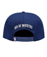 Men's Navy Pumas Me Da Mi Calaverita Snapback Hat