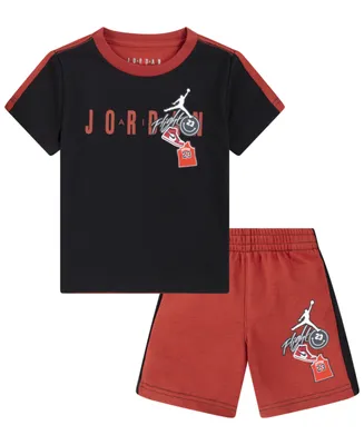 Jordan Toddler Boys Patch T-shirt and Shorts, 2-Piece Set