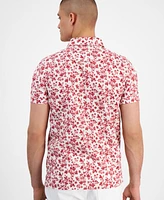 Sun + Stone Men's Julius Floral-Print Short-Sleeve Shirt, Created for Macy's