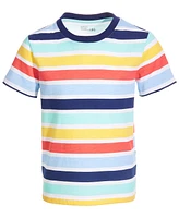 Epic Threads Toddler and Little Boys Wide Multi Striped T-Shirt, Created for Macy's