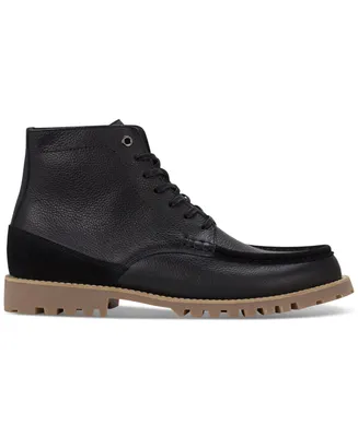 Boss by Hugo Boss Men's Tirian Lace-Up Lug Sole Boots