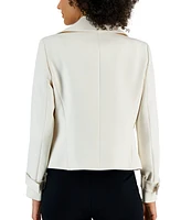 Anne Klein Women's Cascade Collar Blazer