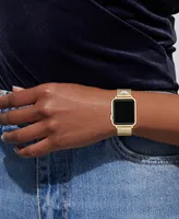 Coach Gold-Tone Stainless Steel Mesh Bracelet for 38, 40, 41mm Apple Watch