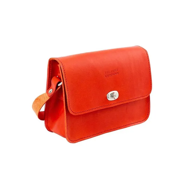 Vintage Orange Leather Babila Milano Purse | Orange leather, Purses, Leather