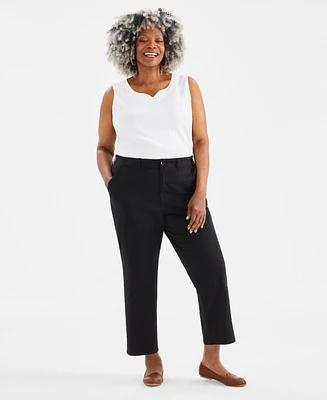 Style & Co Plus Classic Chino Pants, Created for Macy's