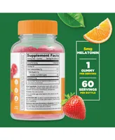 Lifeable Melatonin 5 mg Gummies - Falling Asleep And Staying Asleep - Great Tasting Natural Flavor, Dietary Supplement Vitamins - 60 Gummies