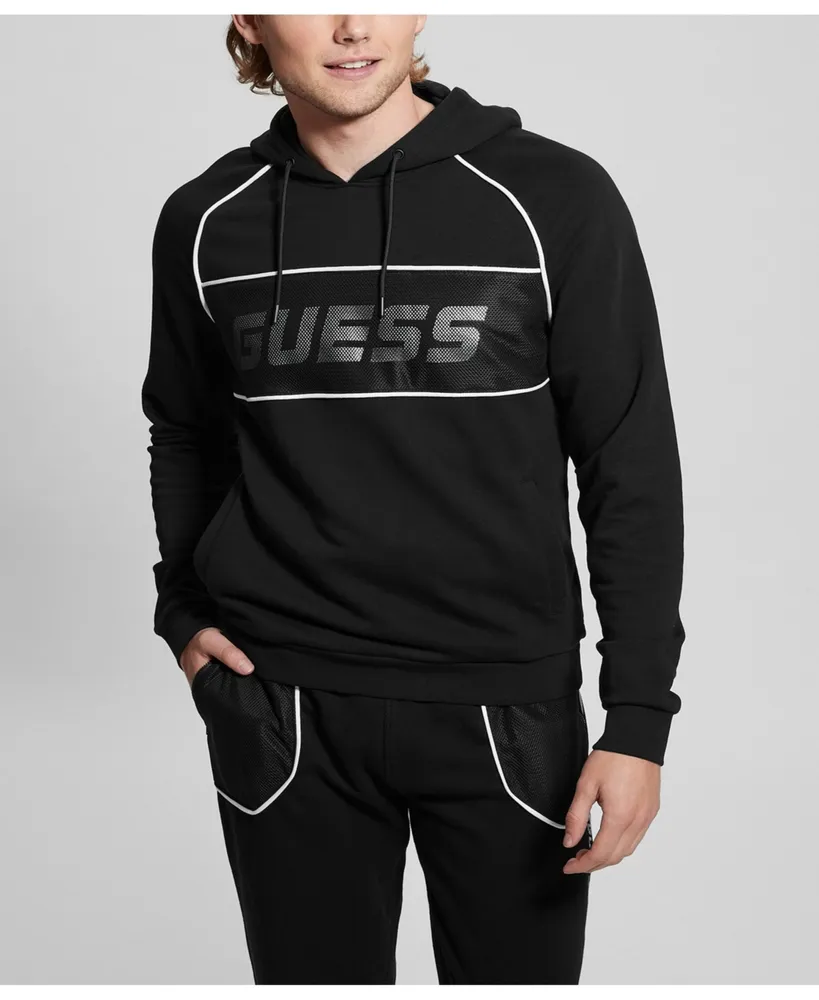 GUESS Logo Drawstring Jogger Pants - Macy's