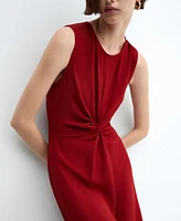 Mango Women's Knot Detail Dress