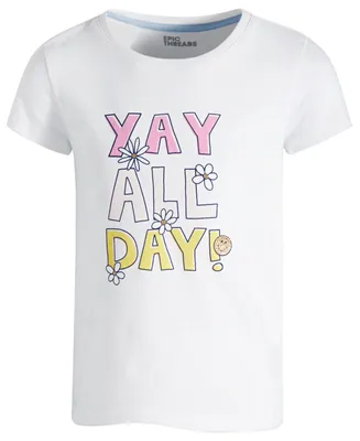 Epic Threads Little Girls Yay All Day Graphic T-Shirt, Created for Macy's