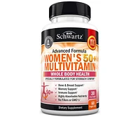 BioSchwartz Women's 50+ Multivitamin Capsules, Bioschwartz, 60ct