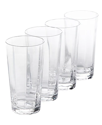 Sur La Table Cambron Optic High Ball Glasses, Set of 4