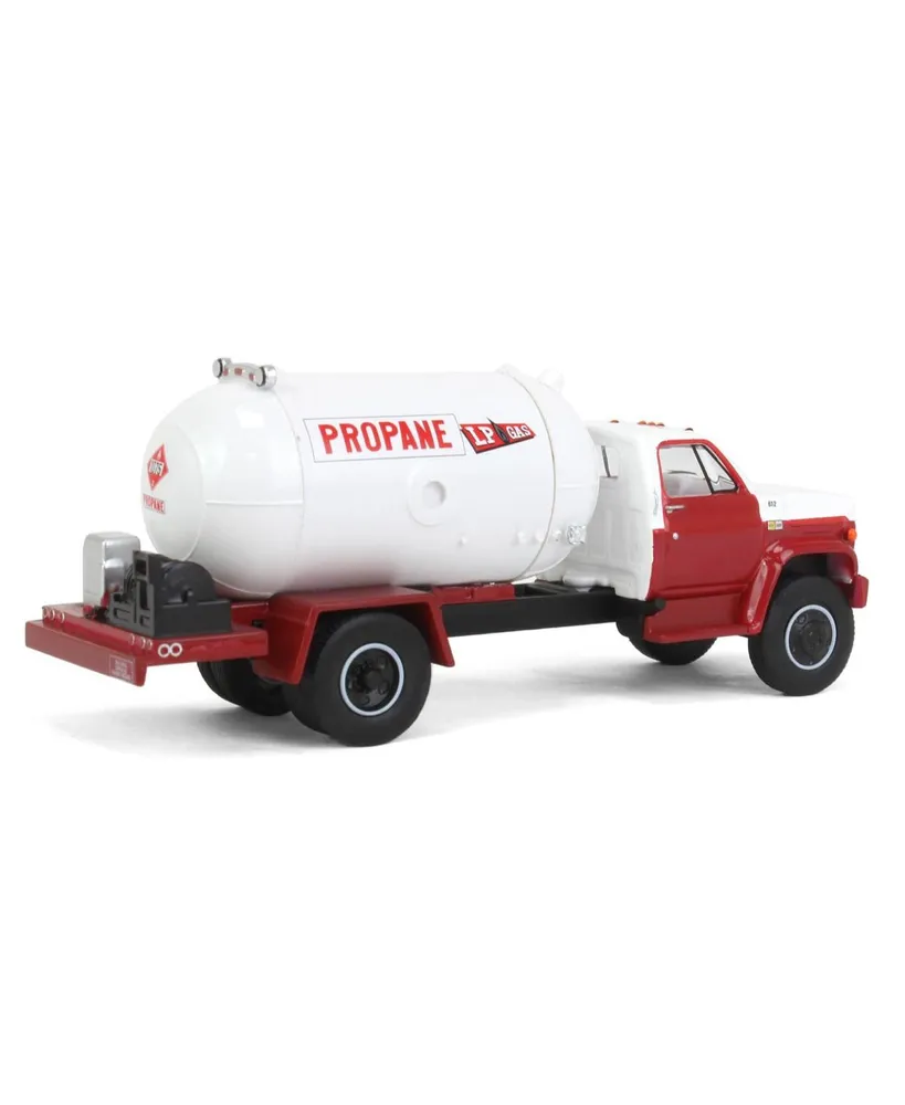 Green light Collectibles 1/64 1985 Chevrolet C65 Propane Tank Truck, Lp Gas, Sd Trucks Series 16 45160-a