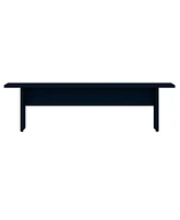Manhattan Comfort Nomad 67.91" Medium Density Fiberboard Rectangular Dining Bench