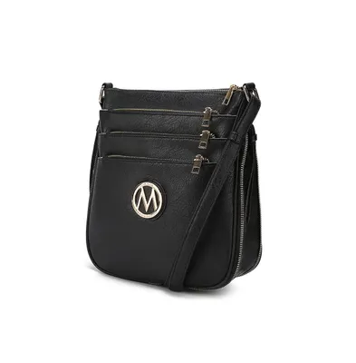 Mkf Collection Salome Expandable Multi-Compartment Cross body Bag by Mia K.