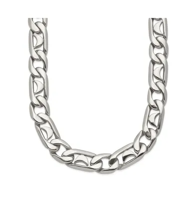 Chisel Stainless Steel Polished inch Fancy Link Necklace