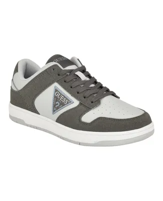 Guess Men's Tiogo Low Top Lace Up Fashion Sneakers