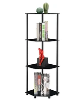 Convenience Concepts 13.75" Glass Designs2Go Classic Tier Corner Shelf